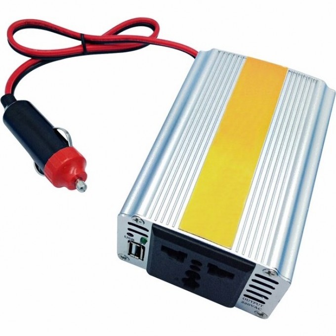 Автомобильный инвертор REXANT 150 W 12 V-220 V c USB 202-015 Автомобильный инвертор REXANT 150 W 12 V-220 V c USB 202-015