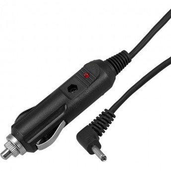 Автозарядка REXANT с индикатором (разъем 1.4х3.4) (АЗУ) шнур прямой 1.5 м