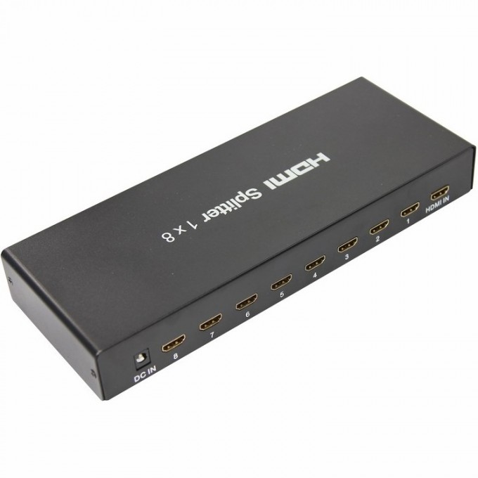 Делитель REXANT гнездо HDMI на 8 гнезд HDMI металл 17-6903 Делитель REXANT гнездо HDMI на 8 гнезд HDMI металл 17-6903