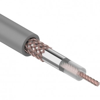 Кабель коаксиальный REXANT RG-58 A/U 100 м серый Кабель коаксиальный REXANT RG-58 A/U 100 м серый