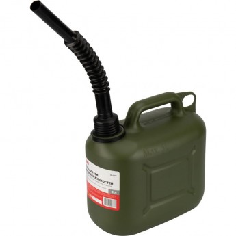 Канистра REXANT для ГСМ и технических жидкостей, вертикальная 5 л, пластиковая, усиленная Канистра REXANT для ГСМ и технических жидкостей, вертикальная 5 л, пластиковая, усиленная