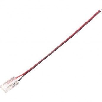 Коннектор питания REXANT с проводами для одноцветной светодиодной ленты COB 8мм Коннектор питания REXANT с проводами для одноцветной светодиодной ленты COB 8мм