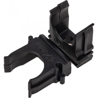 Крепеж-клипса REXANT для трубы ø 20 мм черная (10 шт./уп.) Крепеж-клипса REXANT для трубы ø 20 мм черная (10 шт./уп.)