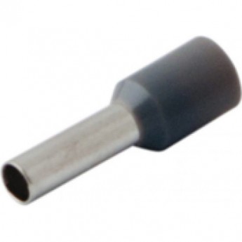 Наконечник штыревой REXANT F-9 мм 4 мм² втулочный изолированный серый Наконечник штыревой REXANT F-9 мм 4 мм² втулочный изолированный серый