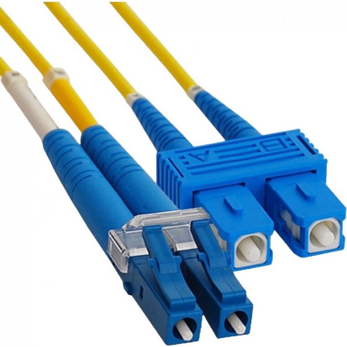 Патч-корд оптический REXANT переходной (SM), 9/125 (OS2), LC/UPC-SC/UPC, (Duplex), LSZH, 2м 50-2410 Патч-корд оптический REXANT переходной (SM), 9/125 (OS2), LC/UPC-SC/UPC, (Duplex), LSZH, 2м 50-2410