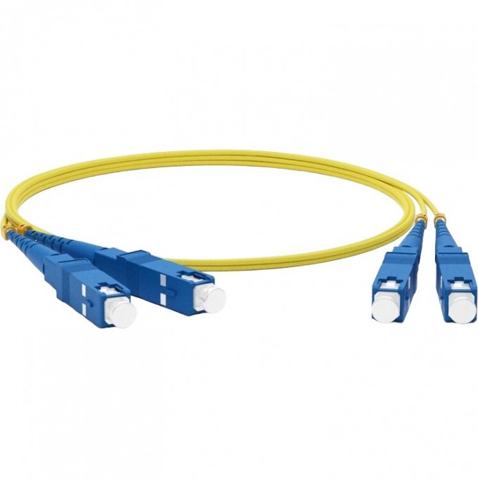 Патч-корд оптический соединительный REXANT (SM), 9/125 (OS2), SC/UPC-SC/UPC, (Duplex), LSZH, 2м 50-2012 Патч-корд оптический соединительный REXANT (SM), 9/125 (OS2), SC/UPC-SC/UPC, (Duplex), LSZH, 2м 50-2012