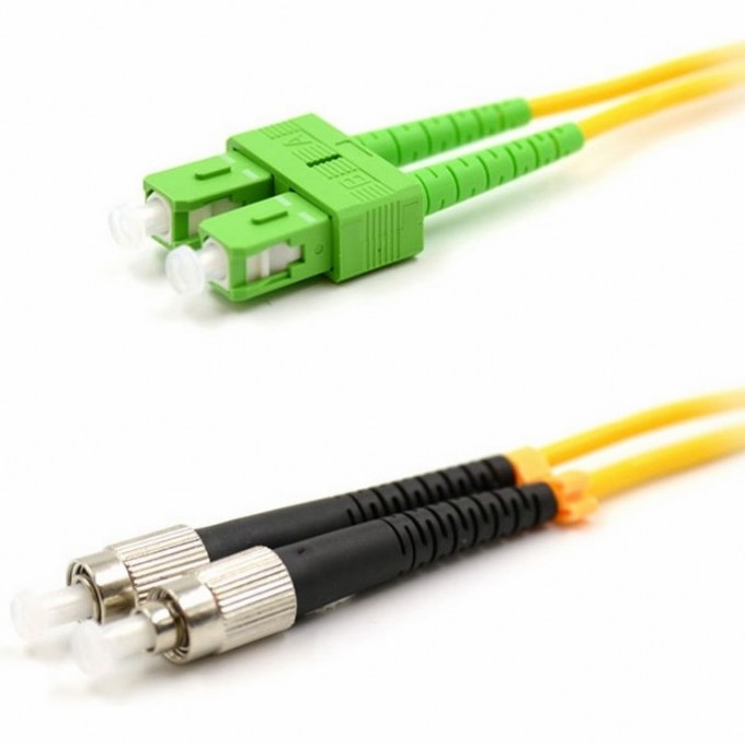 Патч-корд REXANT 9/125 SC/APC-FC/UPC PVC оптический переходной 5м 50-2857-1 Патч-корд REXANT 9/125 SC/APC-FC/UPC PVC оптический переходной 5м 50-2857-1