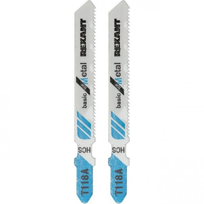 Пилка для электролобзика REXANT 75 мм 21 з/д 1,5-3 мм T118A (2 шт./уп.) (металл) 92-0306 Пилка для электролобзика REXANT 75 мм 21 з/д 1,5-3 мм T118A (2 шт./уп.) (металл) 92-0306