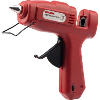 Пистолет клеевой REXANT, 100Вт, Ø11мм, с кнопкой, блистер Пистолет клеевой REXANT, 100Вт, Ø11мм, с кнопкой, блистер