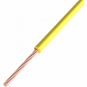 Провод ПГВА REXANT 1х1.00 мм² Cu желтый 200 м Провод ПГВА REXANT 1х1.00 мм² Cu желтый 200 м