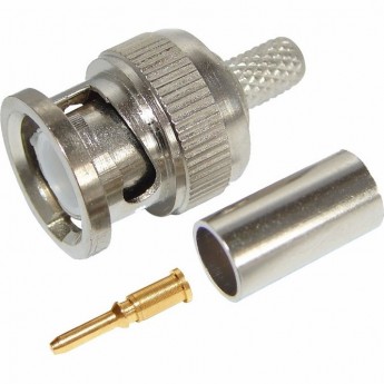 Разъем REXANT BNC RG-6 штекер обжим Разъем REXANT BNC RG-6 штекер обжим