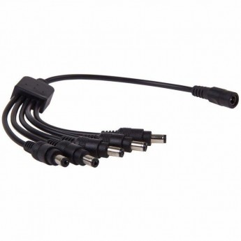 Разветвитель питания REXANT на 5 разъемов 2.1х5.5 мм Разветвитель питания REXANT на 5 разъемов 2.1х5.5 мм