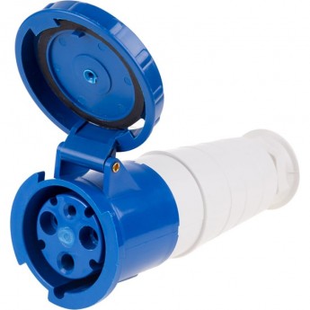 Розетка REXANT 233 переносная 2Р+РЕ 63А 220В IP67 Розетка REXANT 233 переносная 2Р+РЕ 63А 220В IP67