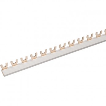 Шина соединительная REXANT вилка 1Р 63 А 1 м, 20 шт. Шина соединительная REXANT вилка 1Р 63 А 1 м, 20 шт.