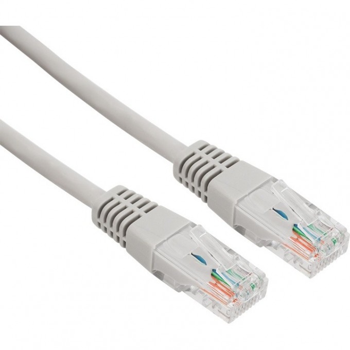 Шнур коммутационный REXANT, патч-корд U/UTP RJ45-RJ45, CAT 5e, LSZH серый, 5м 18-8007 Шнур коммутационный REXANT, патч-корд U/UTP RJ45-RJ45, CAT 5e, LSZH серый, 5м 18-8007