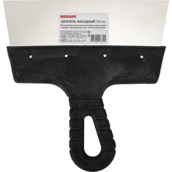 Шпатель фасадный REXANT 200 мм нержавеющая сталь Шпатель фасадный REXANT 200 мм нержавеющая сталь