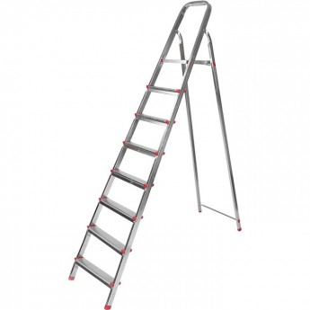 Стремянка металлическая REXANT 8 ступенек усиленный профиль Стремянка металлическая REXANT 8 ступенек усиленный профиль