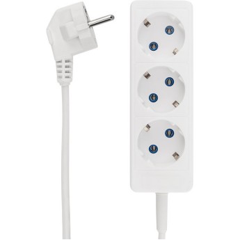 Удлинитель REXANT STANDARD 3 гнезда, 5м, 2х1,0мм², б/з, белый Удлинитель REXANT STANDARD 3 гнезда, 5м, 2х1,0мм², б/з, белый