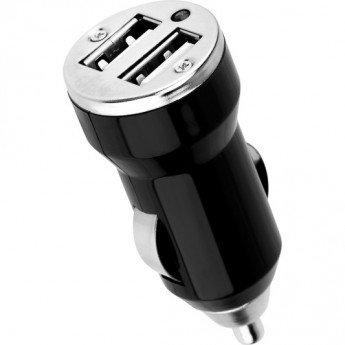 Зарядное устройство в прикуриватель REXANT 2 x USB 1000+2100mA черное Зарядное устройство в прикуриватель REXANT 2 x USB 1000+2100mA черное